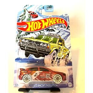 Hot Wheels Happy New Year 2024 1/5 W3099 2008 lancer Evolutoion